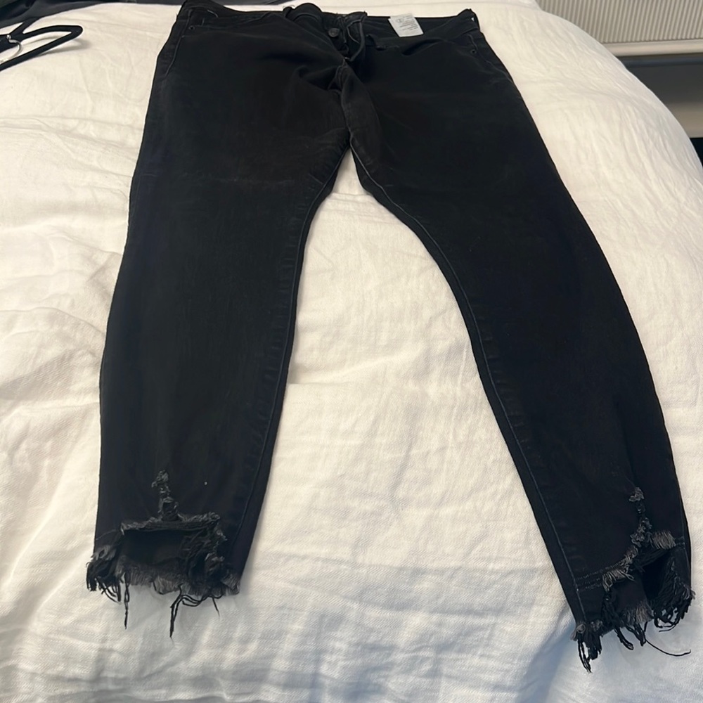 Abercrombie , black jeans size 32